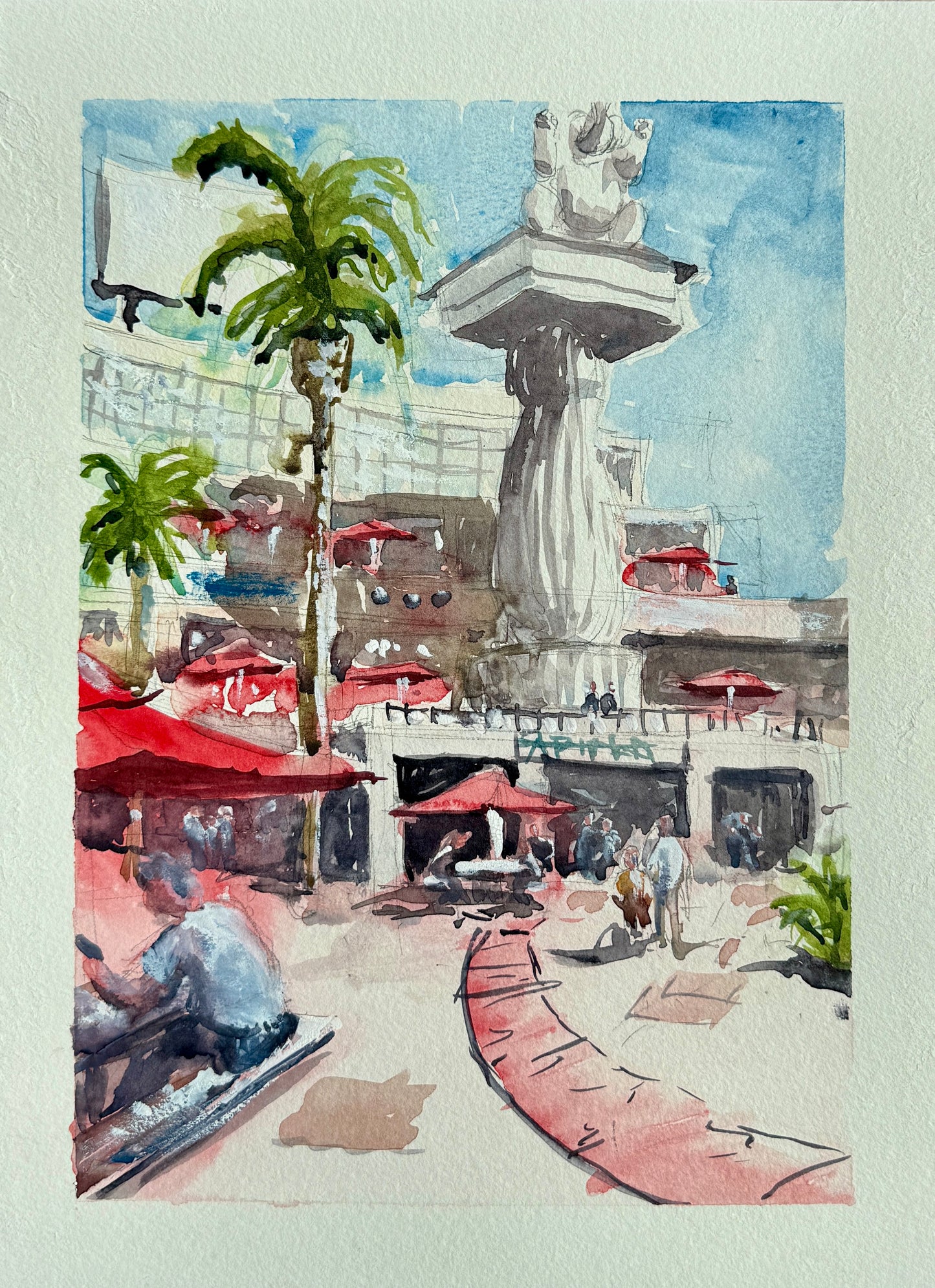 9”x12” - LA Mall
