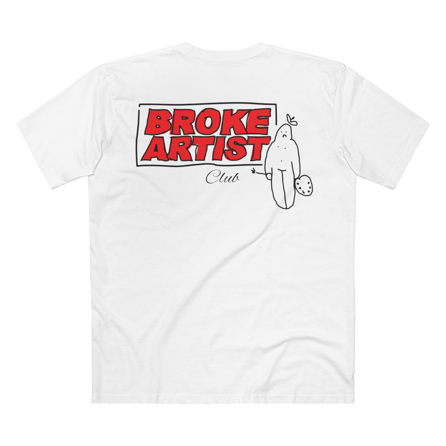 Broke Artist Club Tee — Graphic Short-Sleeve Artist T-Shirt