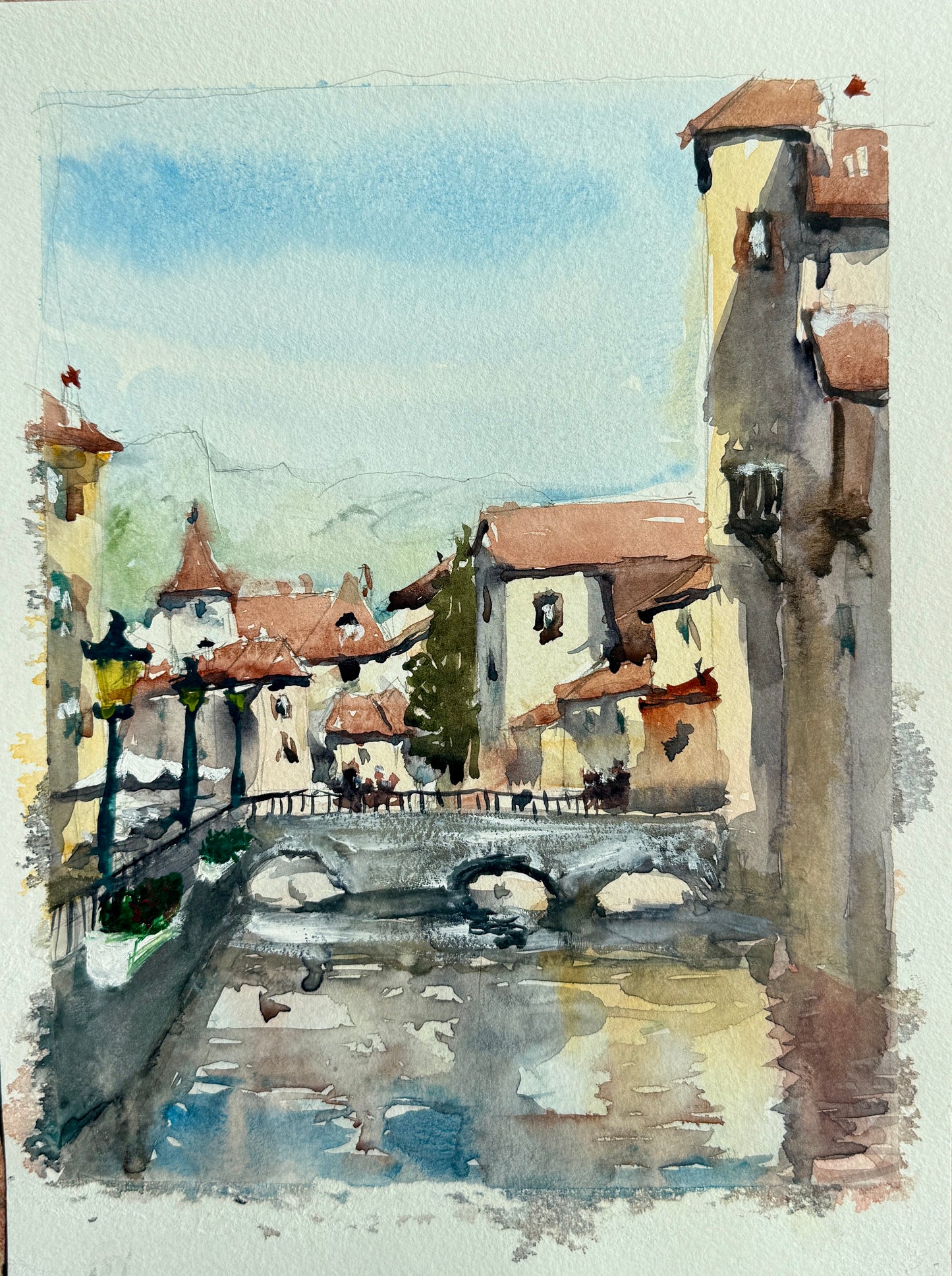 9”x12” - French Waterways