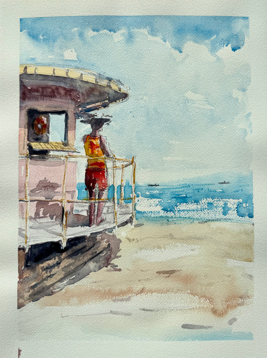 12”x16” - Lifeguard Duty