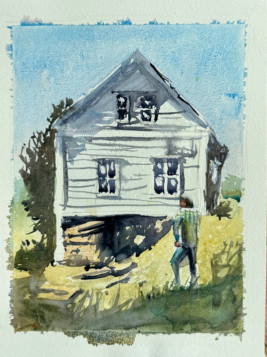 9”x12” - What’s Under my House?