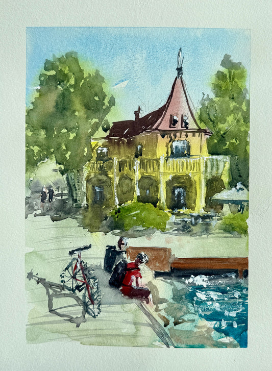 9”x12” - On the Lake