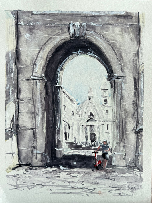 9”x12” - Roman Arch